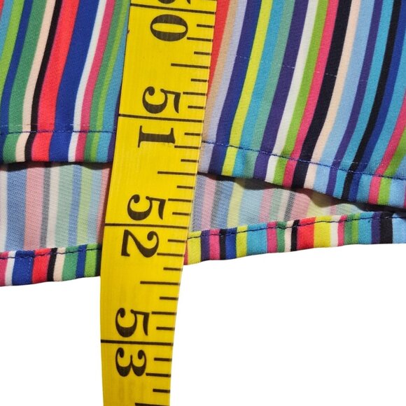 Amanda Uprichard Aviva Jumpsuit Stripe Dopamine Dressing Y2K Indie Vanguard Retr - Picture 9 of 14